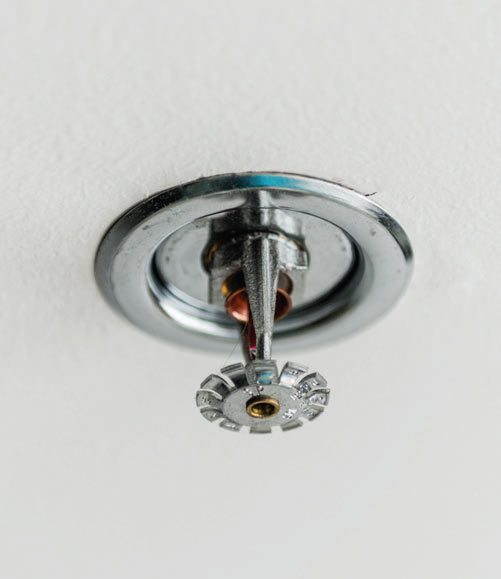 Water based sprinkler system